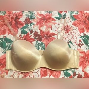 Nude strapless Bra never worn